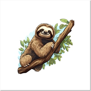 Little Sloth Posters and Art